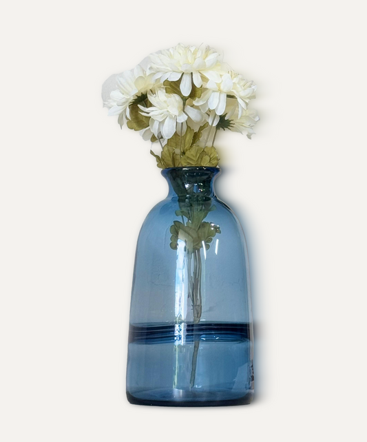 Florero Deep Blue