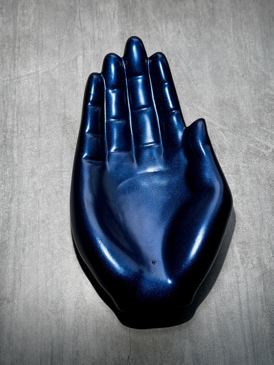 Mano Gigante Azul Espacial