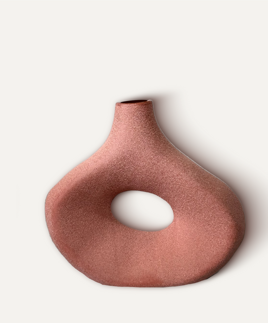 Jarrón Hueco Rústico